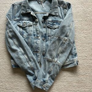 Free People Denim Jean Jacket